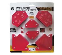 Positionneur de soudage magnétique, kit de support de soudure triangulaire, outil auxiliaire de soudure, design accrocheur, base solide, taille compacte, idéal pour le marquage, l'installation de