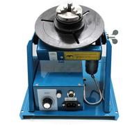 Positionneur de soudage rotatif 10 kg, plateau tournant 0-90° avec mandrin à 3 mâchoires, 2-16 tr/min 20 W Positionneur de soudeur portable pour couper meulage assemblage test