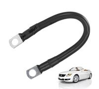 Positive Battery Cable - Power Inverter Connector, Ring Terminal Wire | Solar Automotive Marine Boat | Car Motorcycle Transport Systems, Red Negative Electrical Conduction Heavy Duty Hardware Kit I