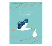 Positively Green Greeting Cards: Baby - Hello to a new adventure (Pack of 6)