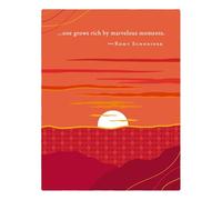 Positively Green Greeting Cards: Birthday - One grows rich by marvelous moments (Pack of 6)