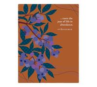 Positively Green Greeting Cards: Birthday - Taste the joys of life in abundanc (Pack of 6)