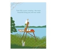 Positively Green Greeting Cards: Birthday - Your Life Is Your Creation (Pack of 6)