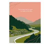 Positively Green Greeting Cards: Birthday - You're Here and It's Now (Pack of 6)