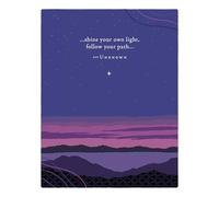 Positively Green Greeting Cards: Encouragement - Shine Your Own Light (Pack of 6)
