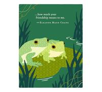 Positively Green Greeting Cards: Friendship - How Much Your Friendship Means (Pack of 6)