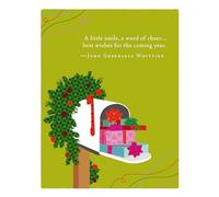 Positively Green Greeting Cards: Holiday - A little smile (Pack of 6)