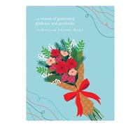 Positively Green Greeting Cards: Holiday - A season of generosity, gladness, (Pack of 6)