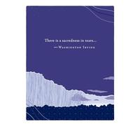 Positively Green Greeting Cards: Sympathy - There is a sacredness in tears (Pack of 6)