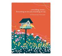 Positively Green Greeting Cards: Thank You -...everything counts... (Pack of 6)