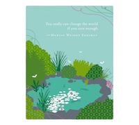 Positively Green Greeting Cards: Thank You - You really can change the world if you (Pack of 6)