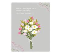 Positively Green Greeting Cards: Valentine's Day - Love is a short word, but it contains (Pack of 6)