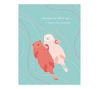 Positively Green Greeting Cards: Valentine's Day - My heart is full of you (Pack of 6)