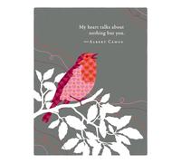 Positively Green Greeting Cards: Valentine's Day - My heart talks about nothing but (Pack of 6)