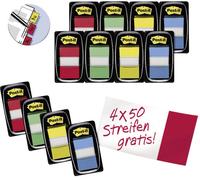 3M Post-it Index 680 PROMO: 8 paquets de 50 marques-pages + G