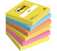 Notes repositionnables Post-it Energtic 76 x 76 mm - bloc de 100 feuilles