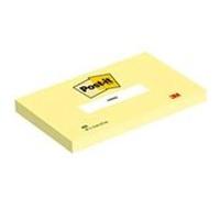 3M Post-it Notes 655, 127 mm x 76 mm, jaune, 1Pack = 12x 1 bloc à 100 feuilles x12 morceau