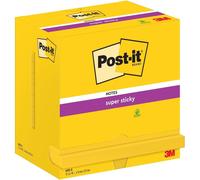 Bloc-note super sticky notes, 127x76 mm, ultra jaune