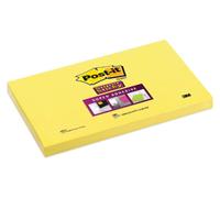 Post-it® 7100103158 Post-it® Super Sticky notes adhésives extra-fortes 655-S jaune 12 blocs