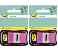 Post-It Carte de 50 Marque Page Index 2,5 cm Violet 680-8 (Lot de 2)