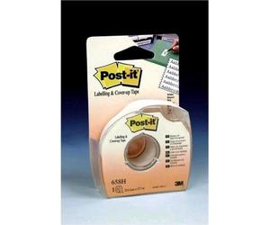 POST-IT Correcteur de bande blanc 25 mm x 17,7 m amovible modèle 658H