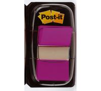 Post-it Marque-pages large - Distributeur de 100 feuilles - Violet