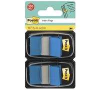 Marque-pages large bleu Post-It - bloc de 100 feuilles