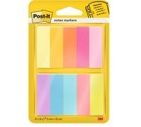 Post-it Marque-pages, 12,7 x 44,4 mm, couleurs assorties, lot de 500