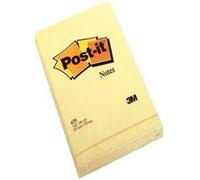 Post-it memo 102x152mm jaune 6 pièces Jaune G