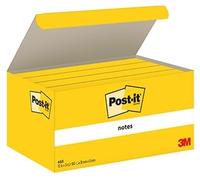 Post-it-memoBlok 3m Post-It 653Yel 38x51mm Jaune | 96 pièces