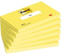 Post-it-MemoBlok 3M Post-It 655 76x127mm jaune fluo | 72 pièces