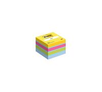 Post-it Bloc-notes Mini Cube 2051-U – 51 x 51 mm – 400 feuilles repositionnables Ultra Couleurs