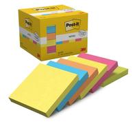 Post It Autocollants Assorti 76x76 Mm Neon 6 Pads