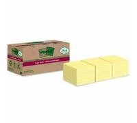 Post-it Notes repositionnables Super Sticky – Lot 14+4 (18 blocs) – Jaune 76×76 mm 70 feuilles