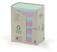 Post-it notes adhésives recy s 127 x 76 mm 6 couleurs 16 blocs à 100 feuilles