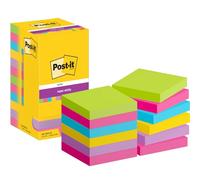 Notes repositionnables Super Sticky Post-it - Lot de 12