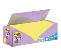 Bloc-note super sticky notes, 76 x 76 mm, 20+4