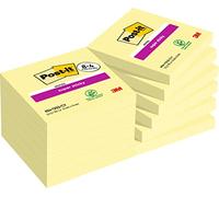 Bloc-note super sticky notes, 76 x 76 mm, 8+4