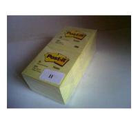 3M Post-it Notes 654NGR, 76 mm x 76 mm, vert fluo, 1 bloc de 100 feuilles x72 morceau