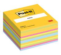 Post-it Notes repositionnables 76 x 76 mm - Assorties - Bloc de 450 feuilles