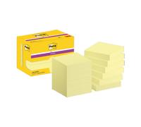 Post-it Notes Super Sticky 51 x 51 mm Jaune - Bloc de 90 feuilles