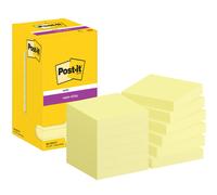 Bloc-note super sticky notes, 76x76 mm, ultra jaune