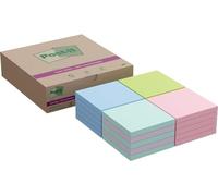 Post-it Notes Super Sticky, Papier Recyclé, 20 Blocs 1400 Feuilles 76x76mm | Notes Autocollantes, Papier Recyclé, Super Adhésives aussi sur Surfaces Verticales pour Rappels, Listes et Planification