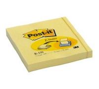Post-it - Recharge Z-Notes Bloc de 100 feuilles 76x76mm Jaune Pastel G