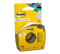 Post-it Ruban d’effacement et d’étiquetage, 6 lignes de largeur, blanc, 25,4 mm x 17,7 m, 1 rouleau + 1 distributeur, 1 distributeur par paquet