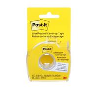Post-it Ruban d'étiquetage et de dissimulation 658, non rechargeable, rouleau de 1 po x 700 cm