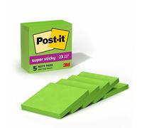 Post-it Super Sticky Notes, 3 51 x 76, vert, 5-pads/Lot