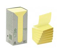 Bloc-notes 3M Post-it Z-Note R330 76x76mm recyclé jaune