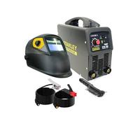 Stanley Poste à souder 160 A FATMAX – MMA/TIG lift 1,6–4 mm + cagoule de soudure automatique 9/13