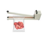Poste à souder à film 600 mm 750 W 220 V soudure 3 mm | 8 niveaux de chaleur, appareil de table avec sécurité et poignée de transport, pour sacs et films thermoscellants, cuisine